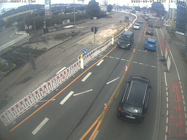 Archiv Foto Webcam Ulm: Blaubeurer Straße