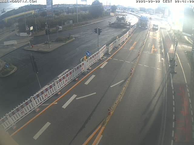 Archiv Foto Webcam Ulm: Blaubeurer Straße
