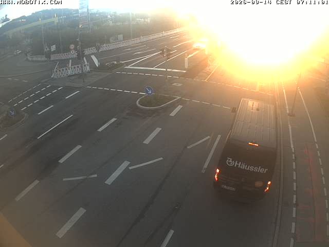 Archiv Foto Webcam Ulm: Blaubeurer Straße