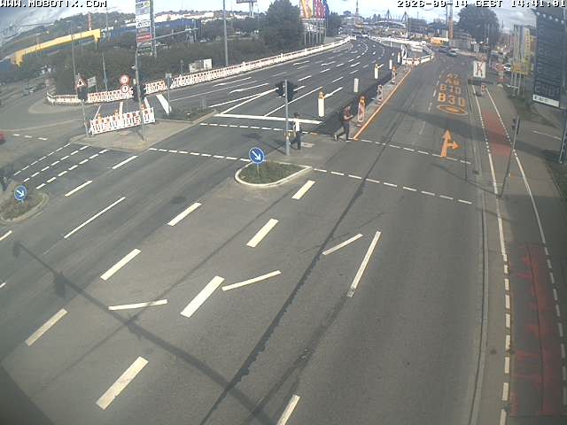 Archiv Foto Webcam Ulm: Blaubeurer Straße