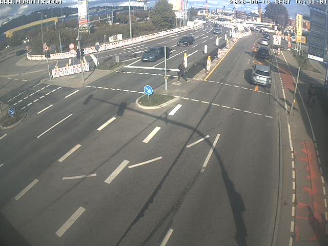 Archiv Foto Webcam Ulm: Blaubeurer Straße