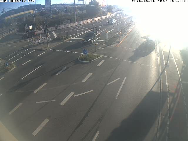 Archiv Foto Webcam Ulm: Blaubeurer Straße