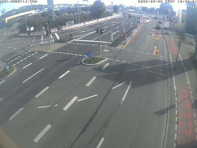 Archiv Foto Webcam Ulm: Blaubeurer Straße