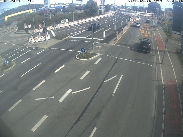Archiv Foto Webcam Ulm: Blaubeurer Straße