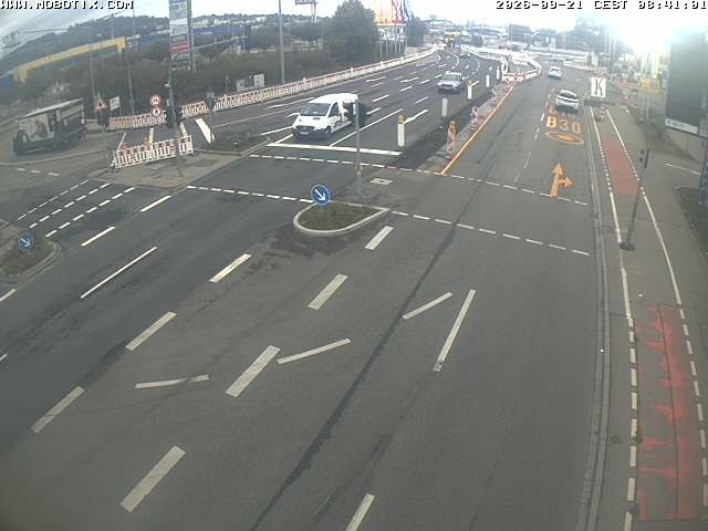 Archiv Foto Webcam Ulm: Blaubeurer Straße