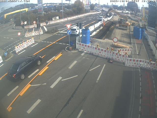 Archiv Foto Webcam Ulm: Blaubeurer Straße