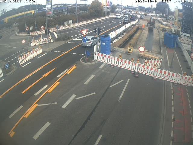 Archiv Foto Webcam Ulm: Blaubeurer Straße