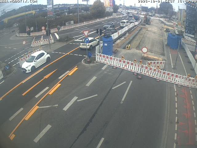 Archiv Foto Webcam Ulm: Blaubeurer Straße