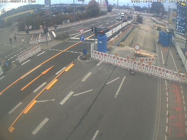 Archiv Foto Webcam Ulm: Blaubeurer Straße