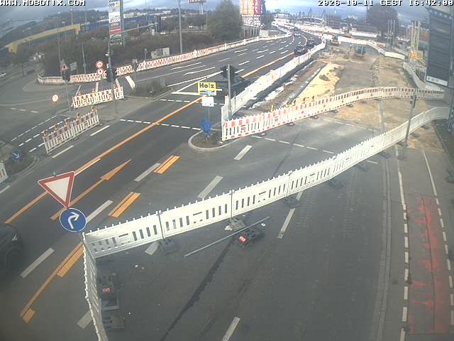 Archiv Foto Webcam Ulm: Blaubeurer Straße