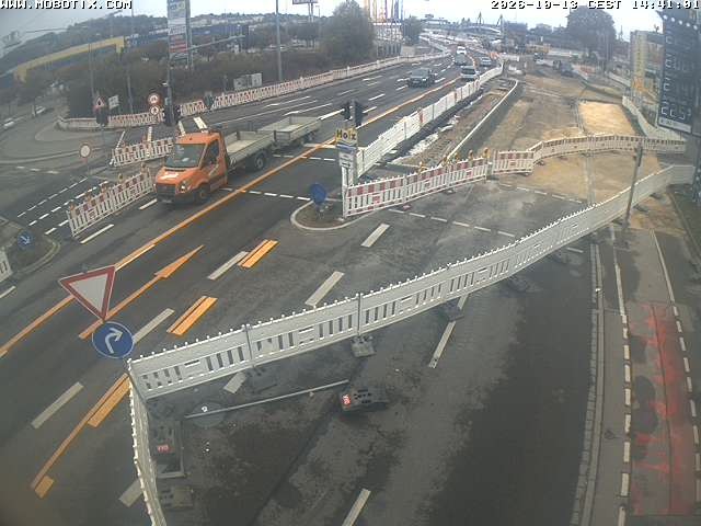 Archiv Foto Webcam Ulm: Blaubeurer Straße