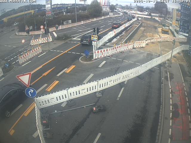 Archiv Foto Webcam Ulm: Blaubeurer Straße