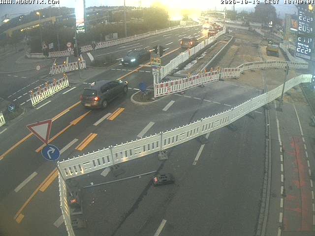 Archiv Foto Webcam Ulm: Blaubeurer Straße