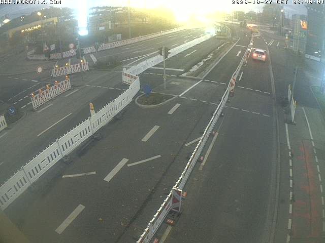 Archived image Webcam Ulm - View Blaubeurer Street