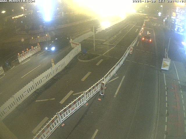 Archived image Webcam Ulm - View Blaubeurer Street