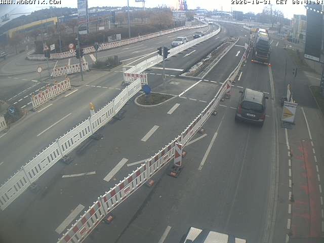 Archived image Webcam Ulm - View Blaubeurer Street