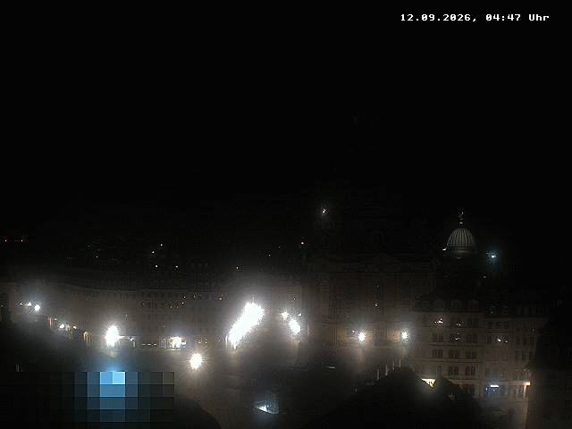 Archiv Foto Webcam Dresden - Frauenkirche und Neumarkt