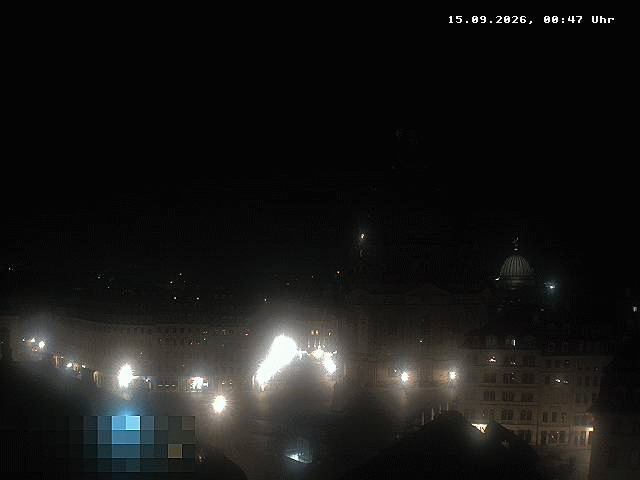 Archiv Foto Webcam Dresden - Frauenkirche und Neumarkt