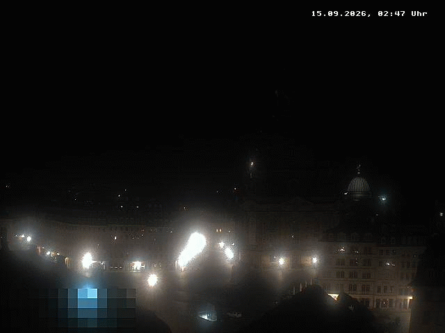 Archiv Foto Webcam Dresden - Frauenkirche und Neumarkt