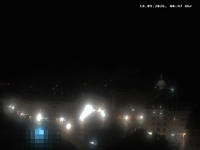 Archived image Webcam Dresden - Frauenkirche and Neumarkt square