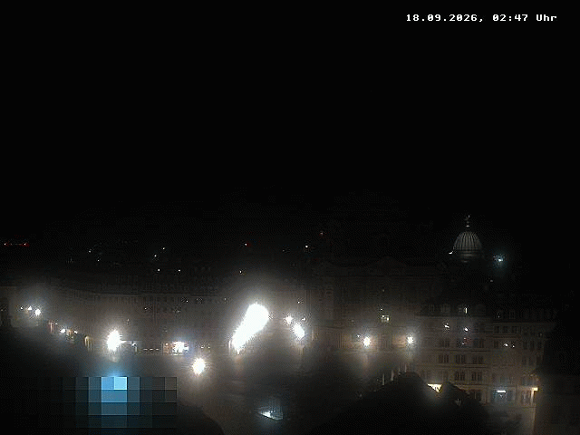 Archived image Webcam Dresden - Frauenkirche and Neumarkt square