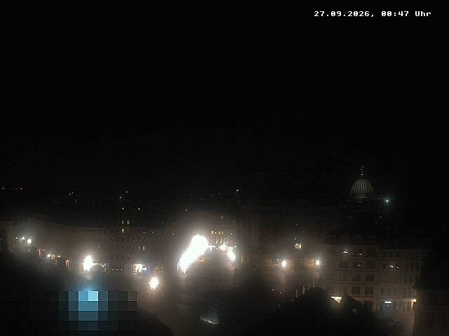 Archiv Foto Webcam Dresden - Frauenkirche und Neumarkt