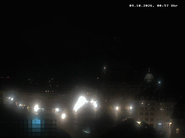 Archiv Foto Webcam Dresden - Frauenkirche und Neumarkt