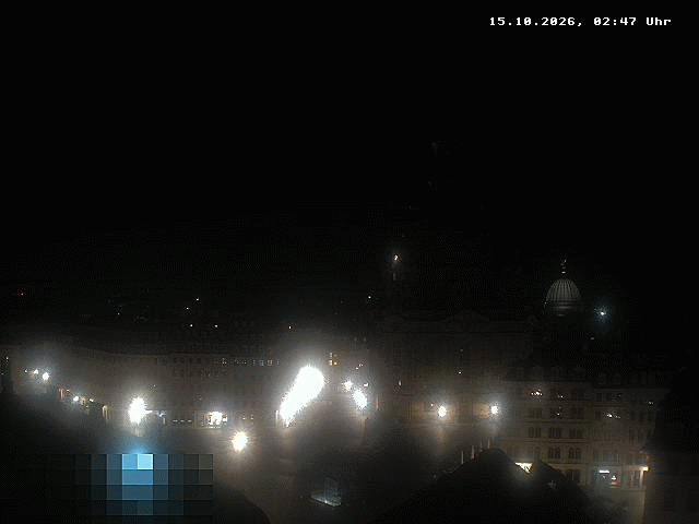 Archiv Foto Webcam Dresden - Frauenkirche und Neumarkt