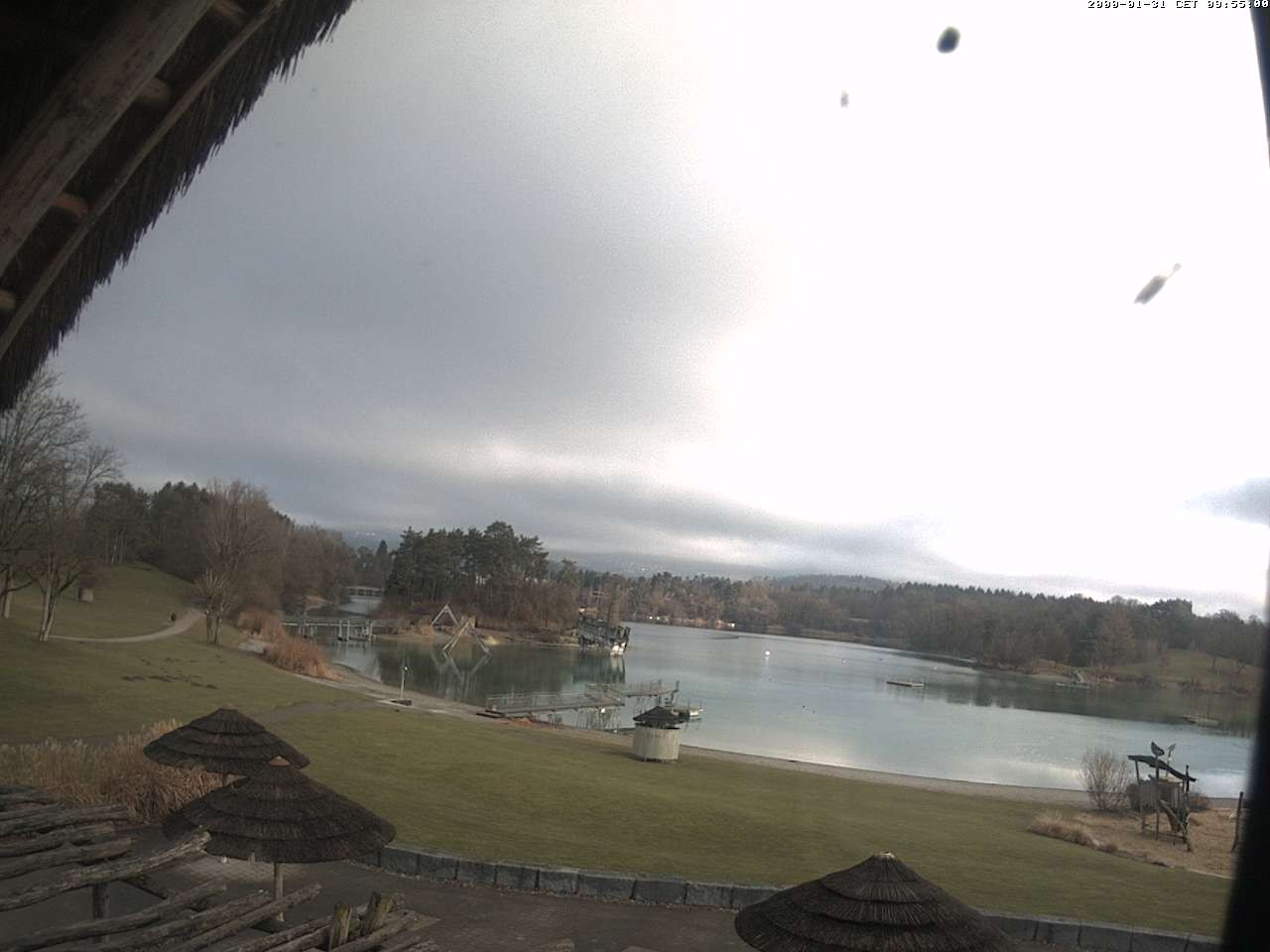 Archiv Foto Webcam Schlosssee Salem - Robinsoninsel