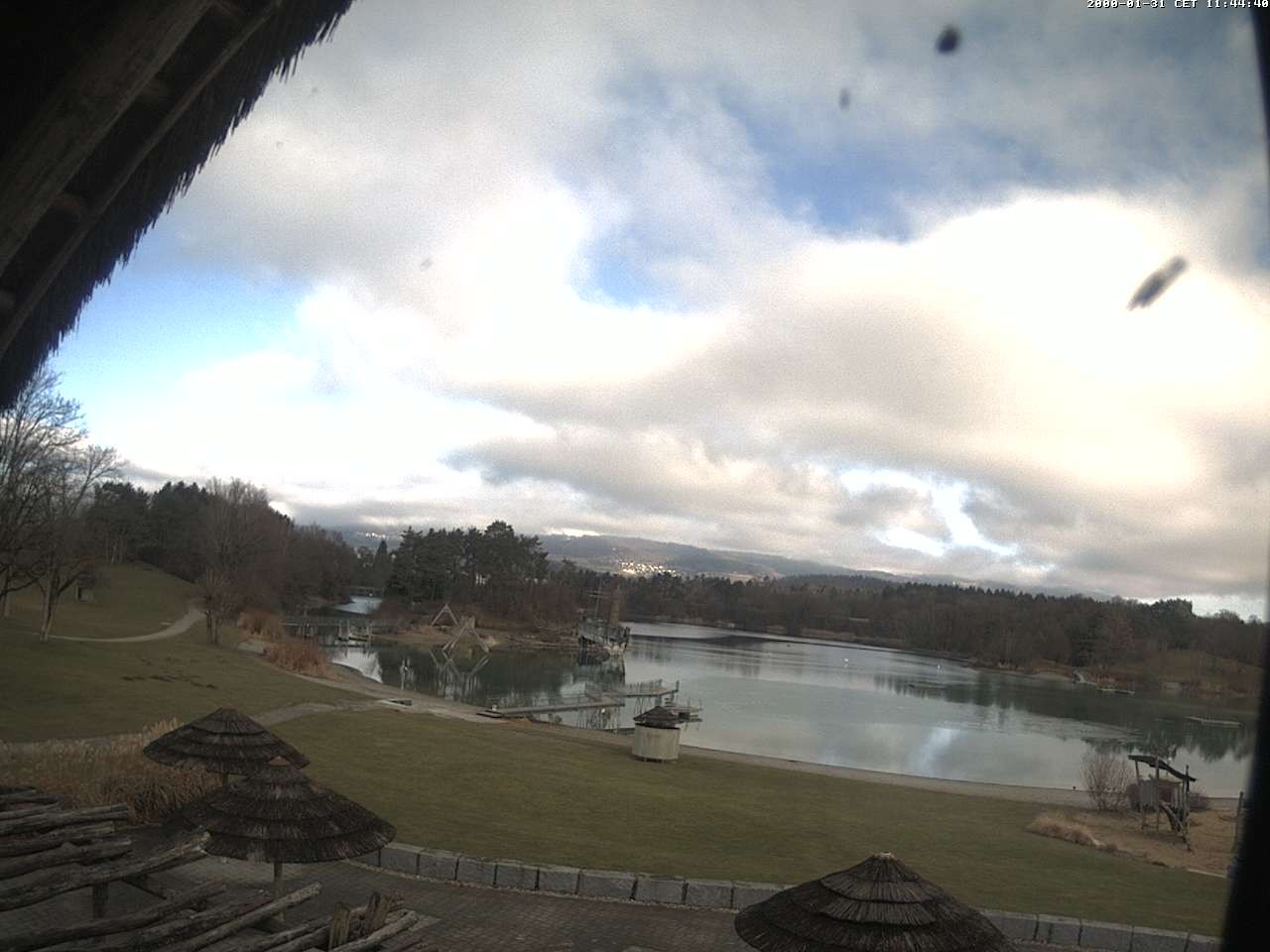 Archiv Foto Webcam Schlosssee Salem - Robinsoninsel