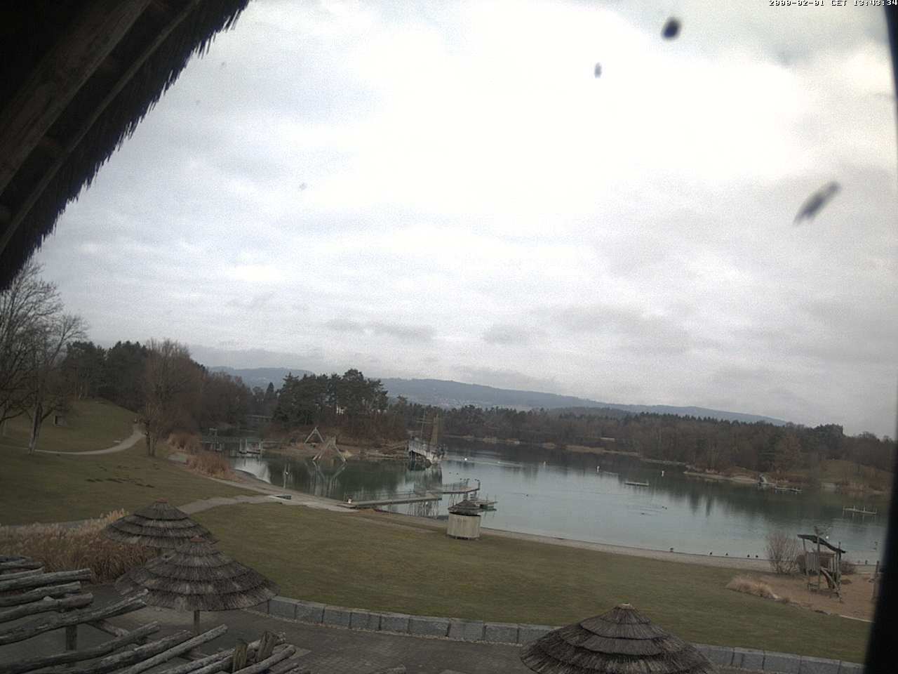 Archiv Foto Webcam Schlosssee Salem - Robinsoninsel