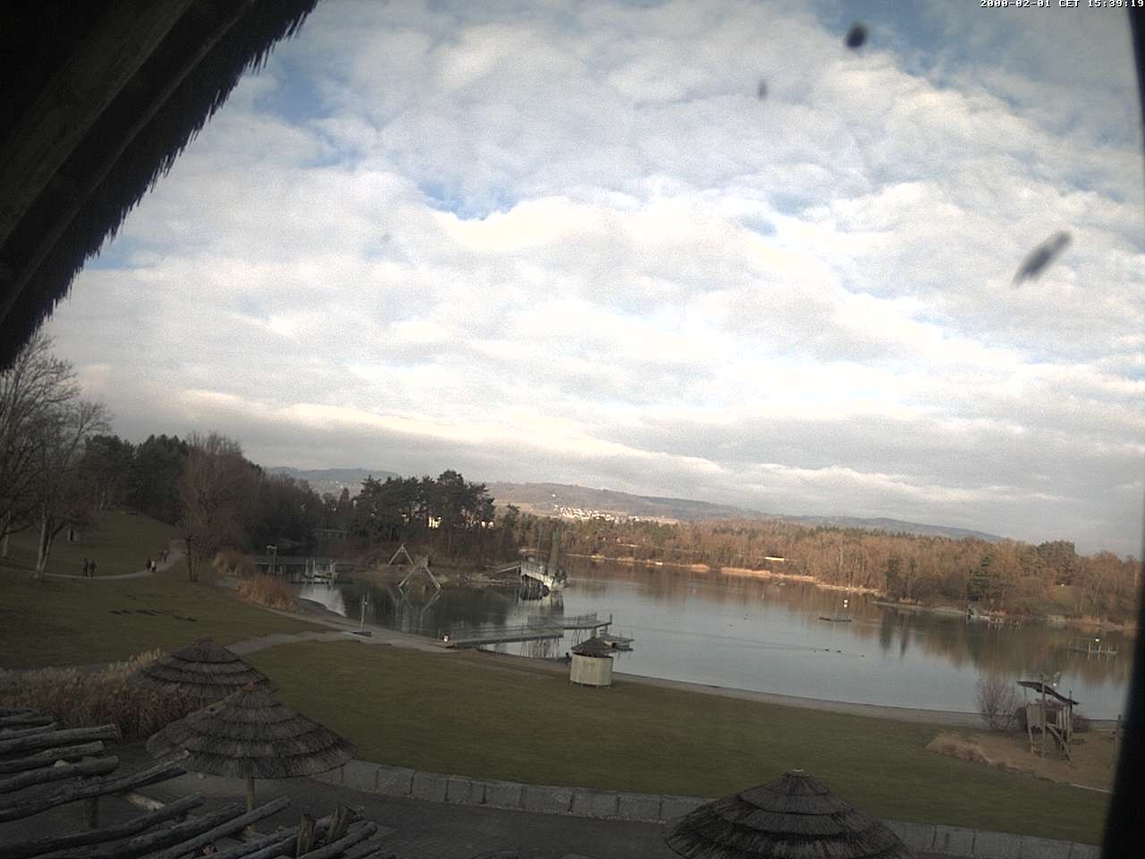 Archiv Foto Webcam Schlosssee Salem - Robinsoninsel