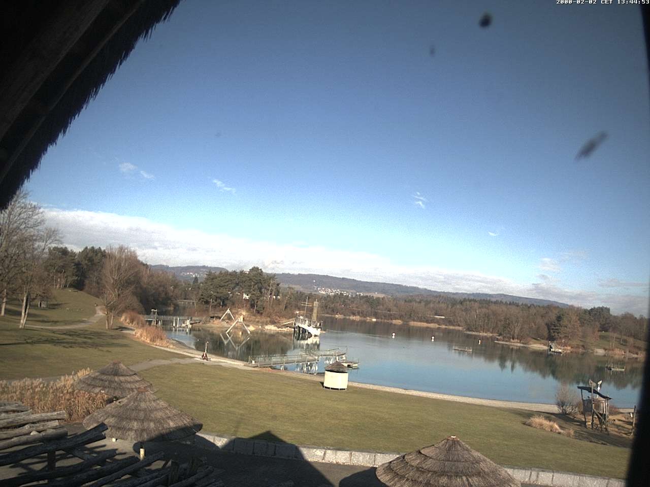 Archiv Foto Webcam Schlosssee Salem - Robinsoninsel