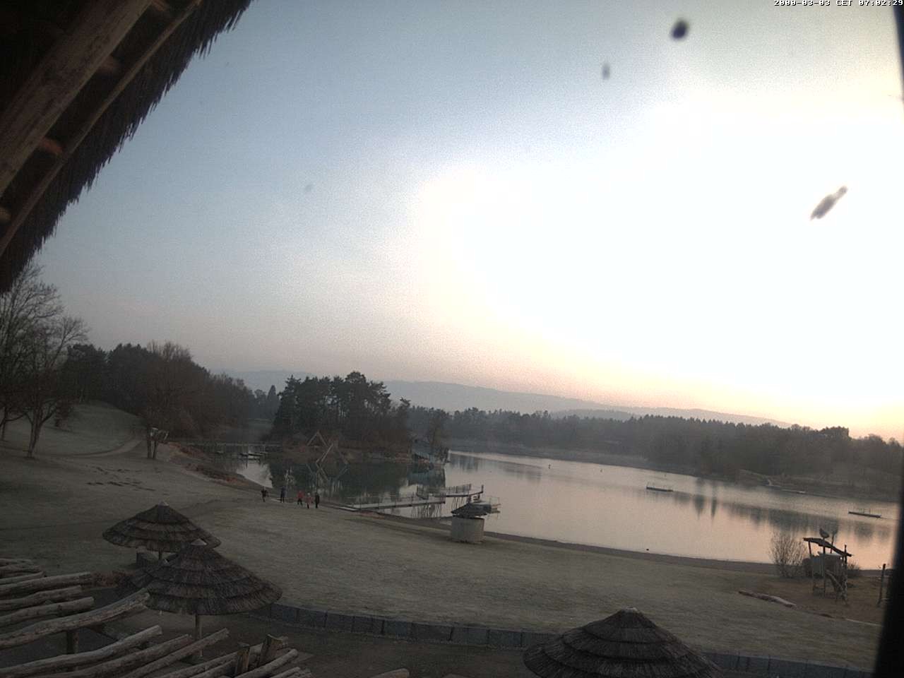 Archiv Foto Webcam Schlosssee Salem - Robinsoninsel