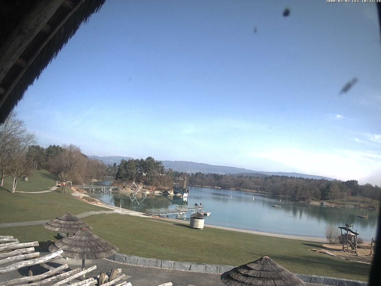 Archiv Foto Webcam Schlosssee Salem - Robinsoninsel