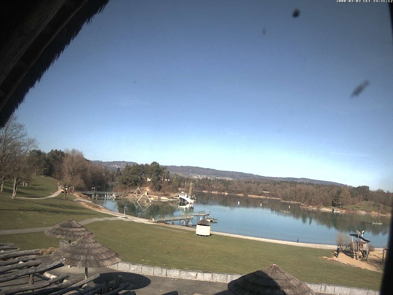 Archiv Foto Webcam Schlosssee Salem - Robinsoninsel