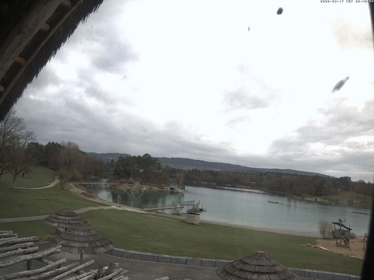 Archiv Foto Webcam Schlosssee Salem - Robinsoninsel