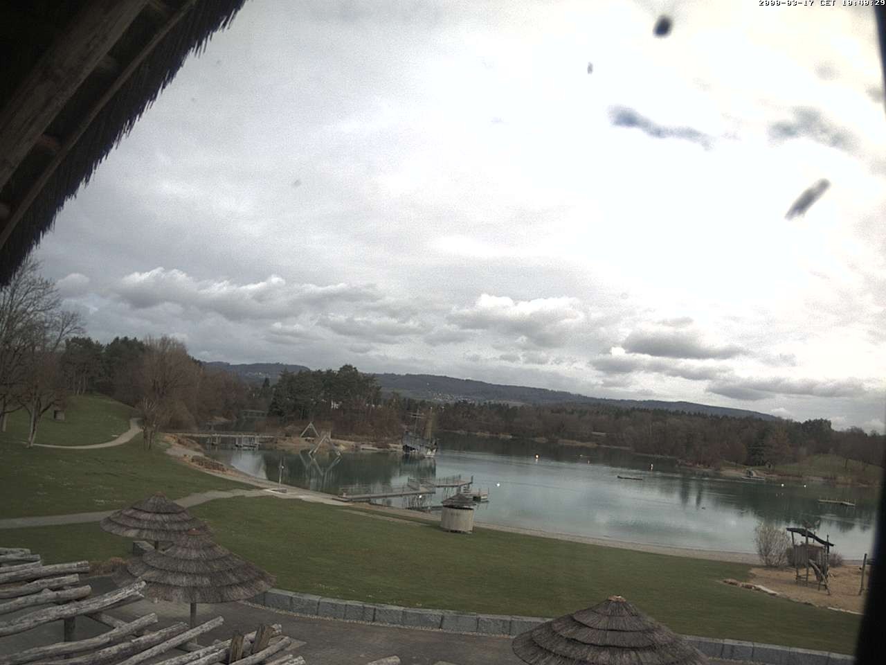 Archiv Foto Webcam Schlosssee Salem - Robinsoninsel