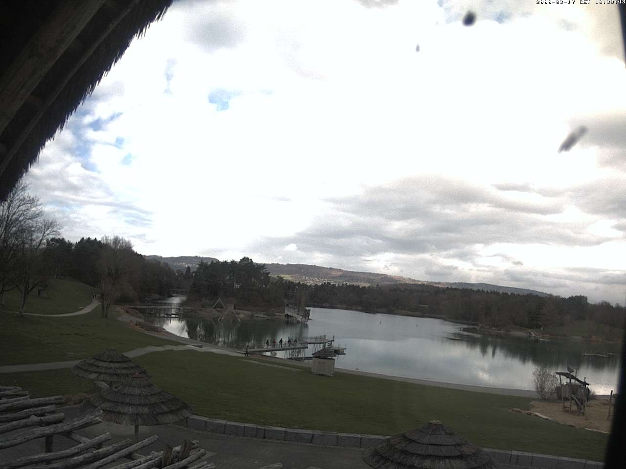 Archiv Foto Webcam Schlosssee Salem - Robinsoninsel