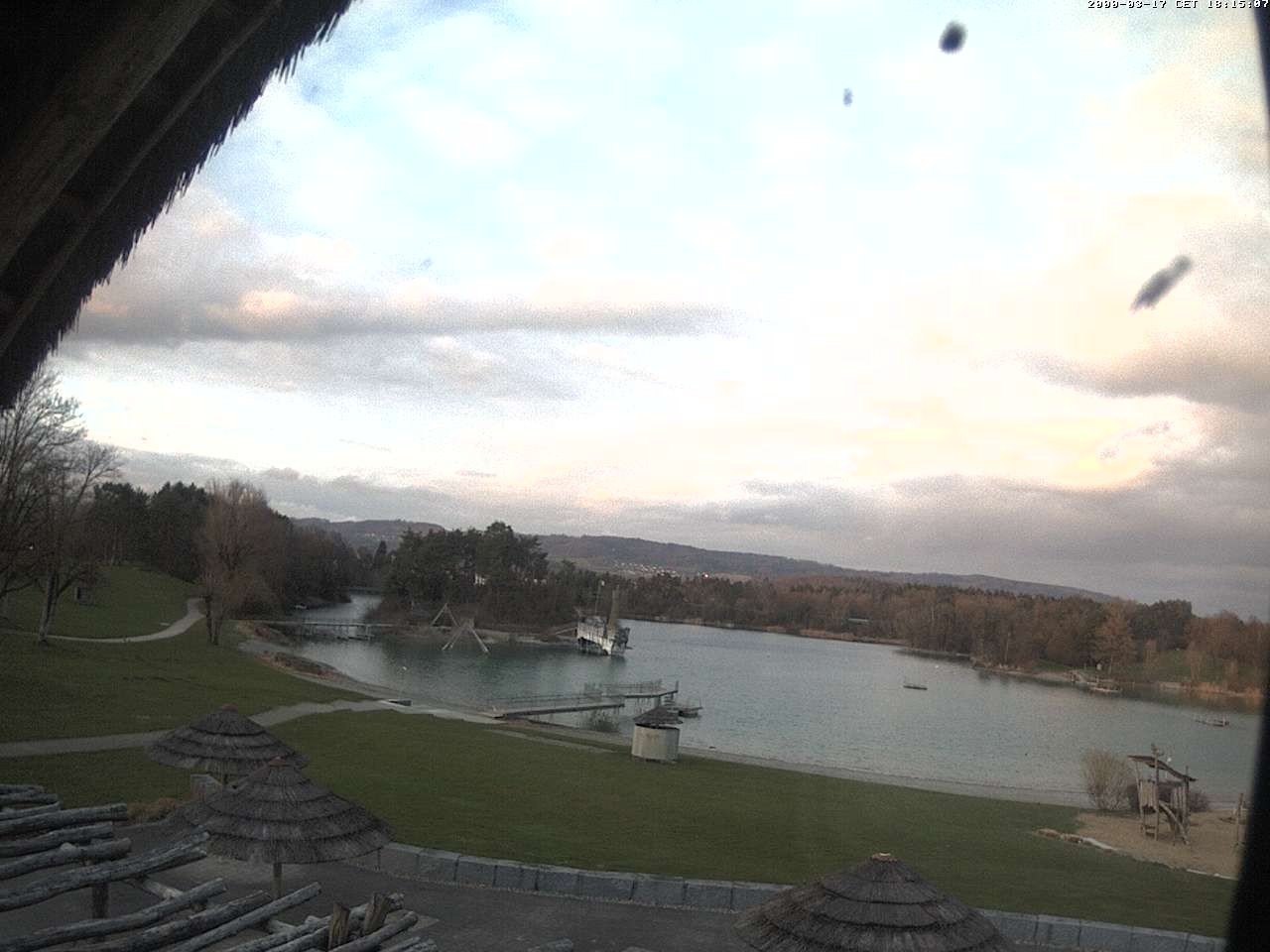 Archiv Foto Webcam Schlosssee Salem - Robinsoninsel