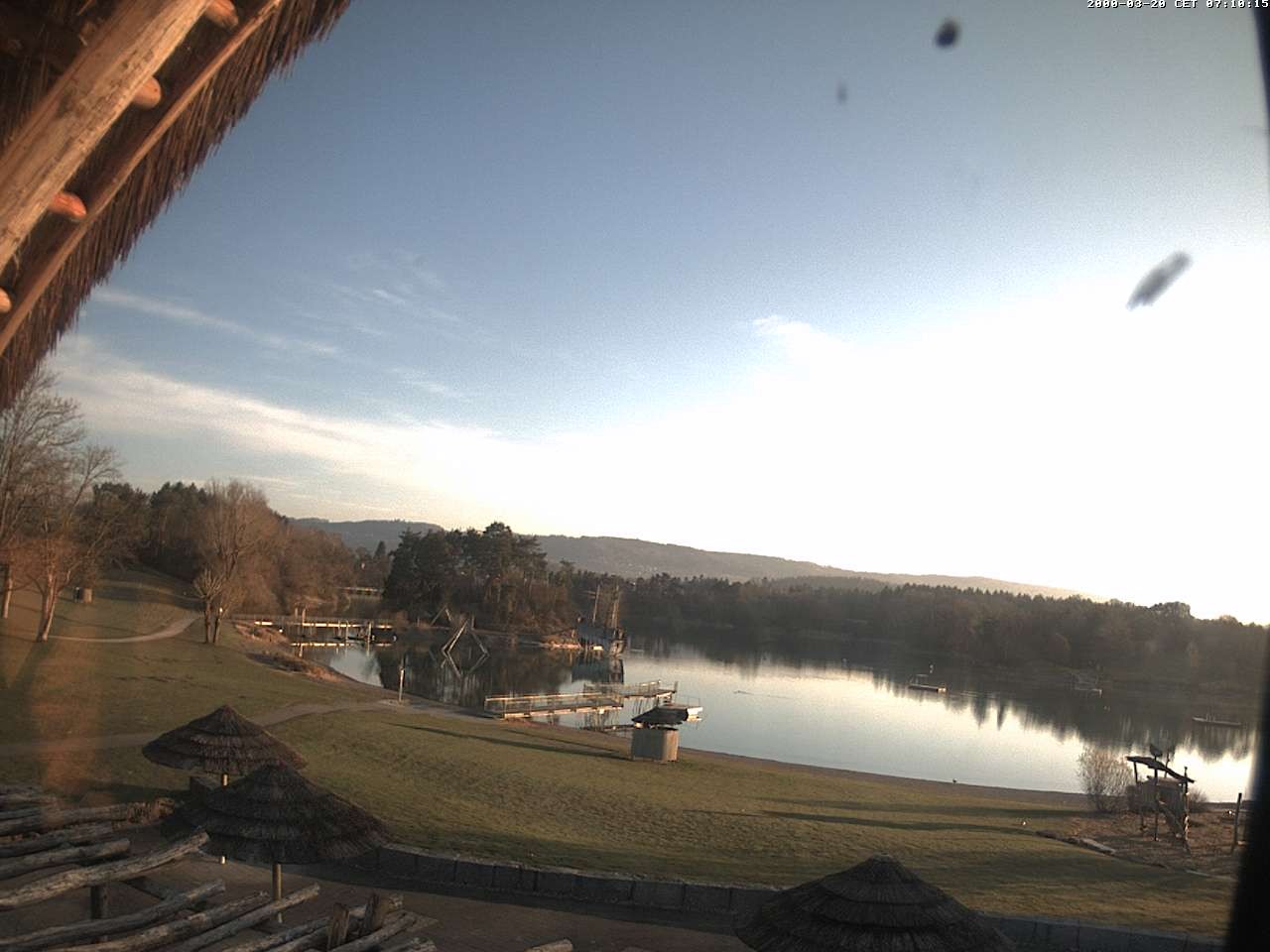 Archiv Foto Webcam Schlosssee Salem - Robinsoninsel