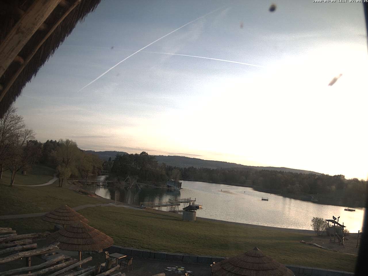 Archiv Foto Webcam Schlosssee Salem - Robinsoninsel