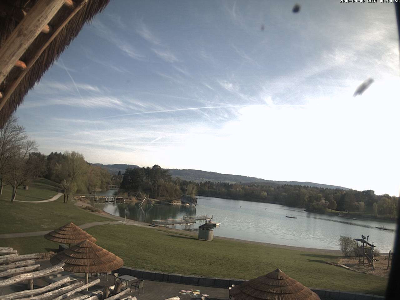 Archiv Foto Webcam Schlosssee Salem - Robinsoninsel