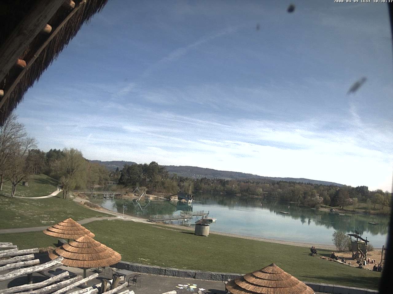Archiv Foto Webcam Schlosssee Salem - Robinsoninsel