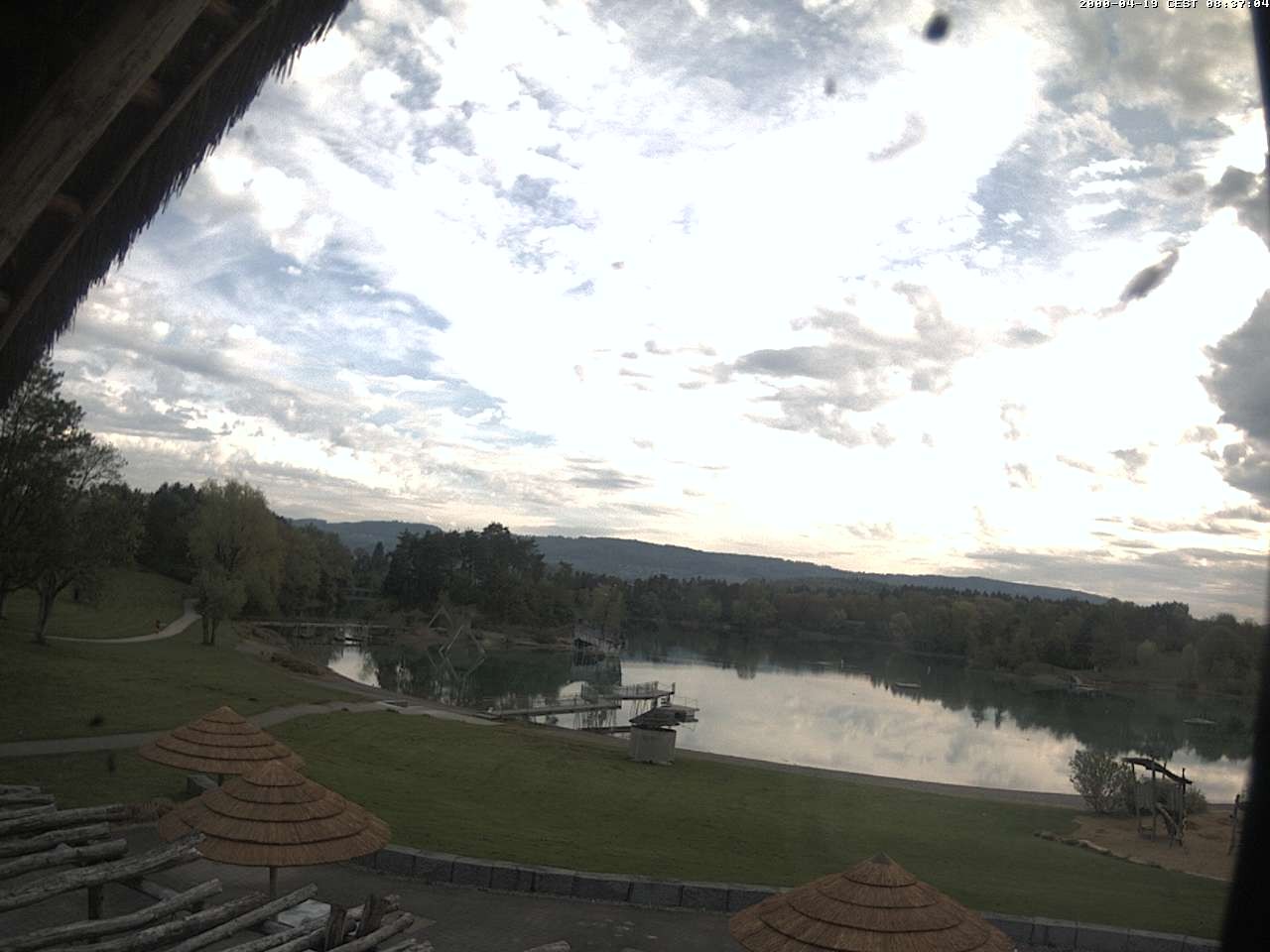 Archiv Foto Webcam Schlosssee Salem - Robinsoninsel