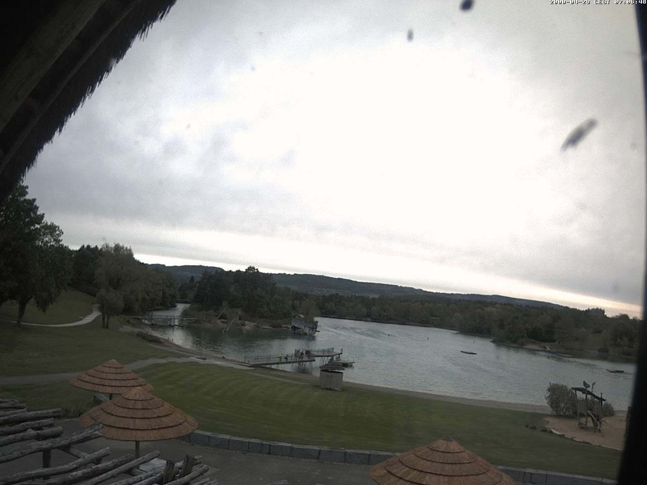 Archiv Foto Webcam Schlosssee Salem - Robinsoninsel