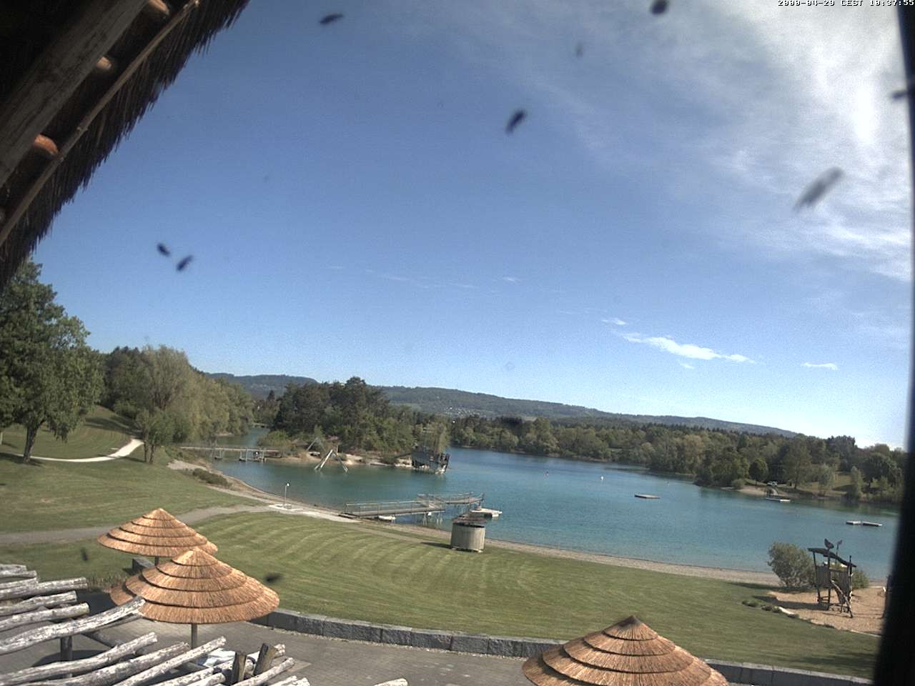 Archiv Foto Webcam Schlosssee Salem - Robinsoninsel