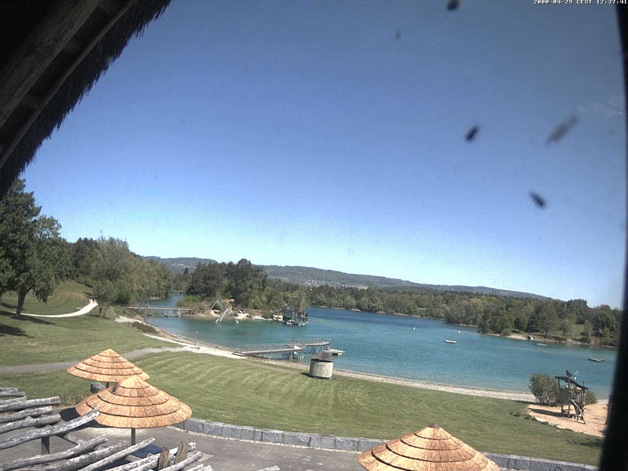 Archiv Foto Webcam Schlosssee Salem - Robinsoninsel