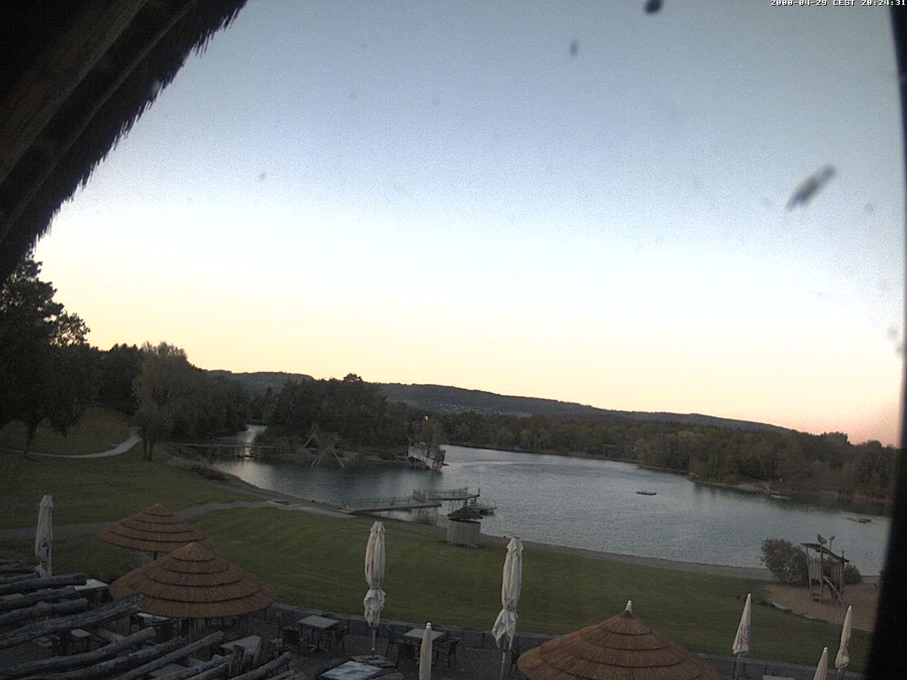 Archiv Foto Webcam Schlosssee Salem - Robinsoninsel