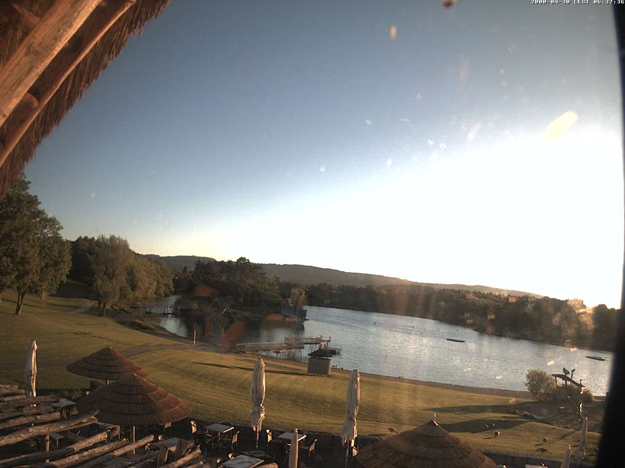 Archiv Foto Webcam Schlosssee Salem - Robinsoninsel